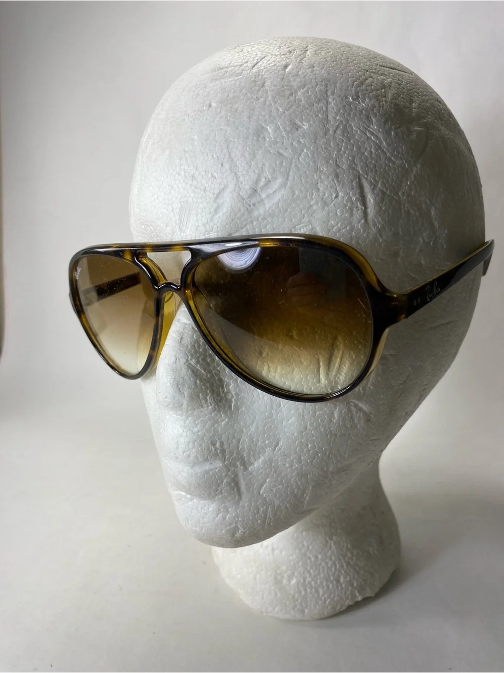 Ray-Ban Cats 5000 Sunglasses Lght Tortoise Frame Gradient Lenses